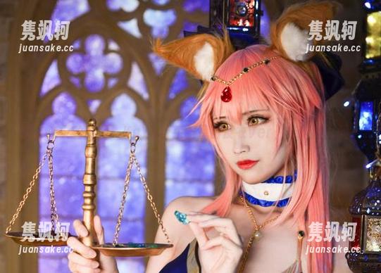 KaYa萱 直击心灵的原图!KaYa萱杀玉藻前皮衣Ver,穿得真大胆。