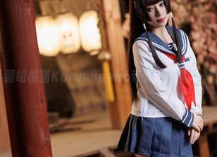 冲鸭！水手服胡桃猫Kurumineko带你享受福利写真新体验！